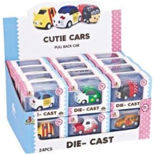 Hopinip DS885 - Çekbırak Mini Sevimli Arabalar 24 (Lisinya)