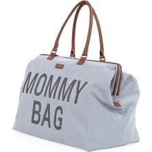 Childhome Mommy Club Bag, Kanvas Gri