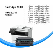 Oratek Canon MF-467DW CRG-070H Chipli  Siyah Ithal Muadil Toner  (10.200 Sayfa)