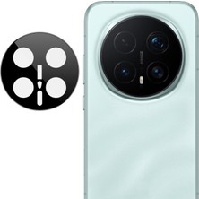 Nanospace Honor Magic 8 Pro Ile Uyumlu Lens Temperli Sert Cam Siyah Lens Kamera Koruyucu