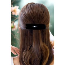 Caş Dekorasyon Siyah Renk Otomat Toka