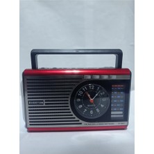 abnturk Lüks Kaliteli Taşınabilir Orta Boylu Retro Tarzında Nostaljik Radyo