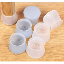 Masa ve Sandalye Ayak Koruyucu Silikon (12 Adet)