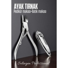 Creatividad Solutions Transformacion Ayak Tırnak Makası Batık Tırnak Makas Seti Pedikür Tırnak Makası Merys Solingen 721595