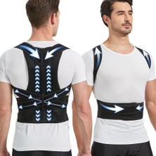 Baffhome Kadın Erkek Dik Duruş Korsesi Omuz Bel Destekli  Balenli Korse Dik Duruş Yeleği