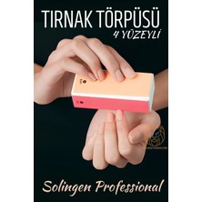 Creatividad Solutions 4 Yüzeyli Tırnak Törpüsü ve Parlatma Blok Sünger Solingen Professional 716803