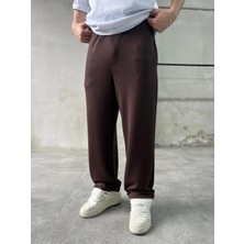 Difransel Jeans Erkek Modal Kumaş Baggy Kalıp Bol Paça Eşofman