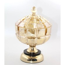 EkoAlışverişDünyam Kapaklı Cam Şekerlik Model 2