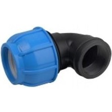 Akman Poelsan Mavi 50X1 1/2 Kaplin Dişi Dirsek