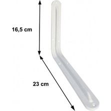 Akman Raf Altı 7x9 mm Beyaz