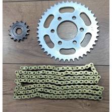 Rks Srk 125 S -Srk 125 R Performans Zincir Dişli Seti Oringli Gold Zincir Supermoto