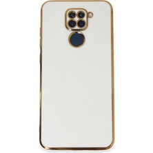 Epilons Redmi Note 9 Kılıf Volet Silikon - Beyaz