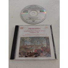 Plakperest Prokofiev – Symphonies No.1 ’’classical’’ / Symphony No.5 / Lieutenant Kijé - CD Albüm-2.el