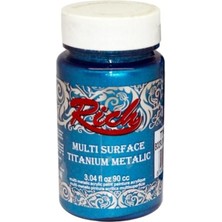 Akman Rich Multi Surface Titanium 2566 Bodrum Mavi Metalik 90 cc