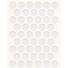 Akman Yapışkanlı Vida Tapası (Beyaz) 10 mm