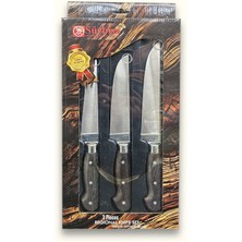 Sürbısa Lvsqvr Kasap Ahşap Seti 3'lü Pimli - TT198 - Surbisa