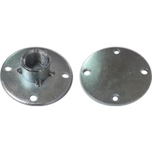 Akman 1/2 Galvanizli Boru Flanşı Duvara Montaj Için