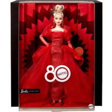 Barbie JBJ17 Mattel 80. Yıl Dönümü Koleksiyon Bebek - Sarışın