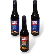 United Foods Soya Sosu 3’lü Set 3X750 ml – 1 Koyu + 2 Az Tuzlu (Toplam 2250 Ml) Büyük Boy