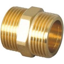 Akman Sarı Nipel 3/8x3/8