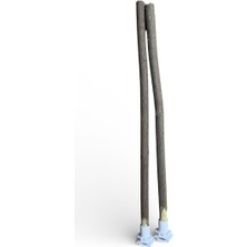 Heraklia Hobi Doğal Tahta Kuş Tünek 30 cm 2 Adet