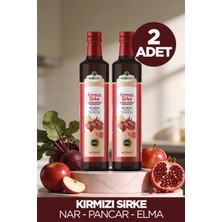 Kırmızı Sirke Elma-Pancar-Nar (2 Adet x 250ML)
