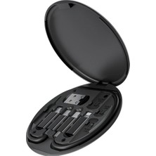 Zenvia Konfulon SN06 3in1 Kablo ve Kart Düzenleyici - Siyah ZNV-MRK10346
