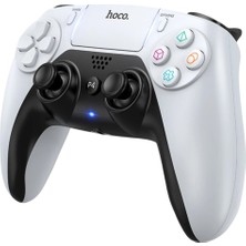 Hoco. Ga1 Phoenix Çoklu Platform Uyumlu (Ps4 ve Pc) Kablosuz Oyun Kolu - Beyaz