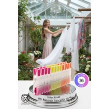 Creatividad Solutions Premium 36'li  Silikon Destekli Lüks Mandal Seti – Hassas Kıyafet Koruyucu & Iz Yapmayan Modern Tasarım 722778