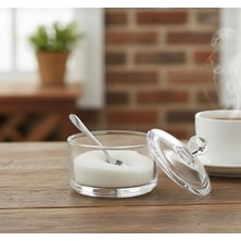 Meli Collection Cam Kapaklı Mini Şekerlik 90 ml – Misafirlik ve Günlük Kullanıma Uygun