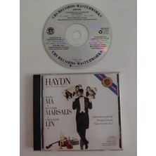 Plakperest Haydn / Yo-Yo Ma - Wynton Marsalis - Cho-Liang Lin – Three Favorite Concertos  -  Usa Basım Cd-2.el