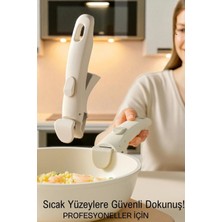 Creatividad Solutions Profesyonel Kıskaçlı Tencere Tava Tutucu – Isıya Dayanıklı, Güvenli Kavrama 722197