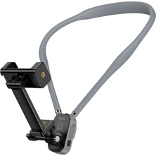 Hoco. K30 Campo Ayarlanabilir Boyun Askılı Telefon Tutucu - Siyah