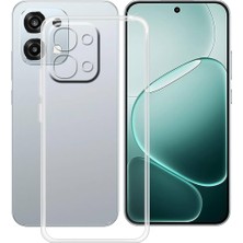 Nanospace Oppo A6 Ile Uyumlu Kılıf Şeffaf 2mm Silikon Kılıf