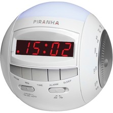 Timezone N Type Alarmlı Radyolu Dijital Saat
