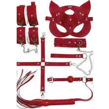 Byen Giyim Ne Izlemeli Deri 7 Li Kople Deri Sexi Set 8b