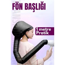 Creatividad Solutions  Isıya Dayanıklı Pratik Ev Tipi Hortumlu Saç Kurutma ve Fön Başlığı – 1 Metre 721198