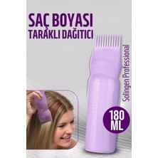 Creatividad Solutions  Saç Boyası Eşit Dağıtım Şişesi Doldurulabilir Taraklı Aplikatör  Solingen Professional 721015