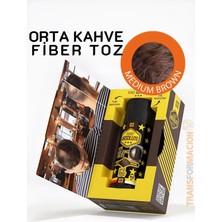 Creatividad Solutions Saç Dolgunlaştırıcı Fiber Topik Toz Orta Ton Kahverengi 721497