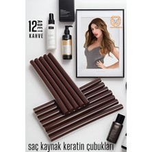 Creatividad Solutions Nano Keratin Kaynak Çubukları 12 Adet Kahve Absolute 720352