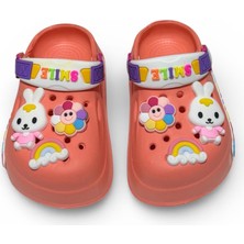 Pearnight Calx Kız Çocuk Plaj Havuz Sokak Banyo Kaydırmaz Terlik