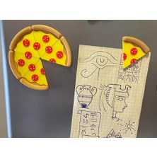 Pizza Dilimli Magnet