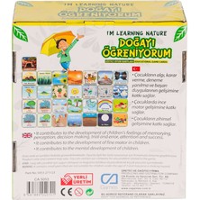 Urfakent CAEGT-5053 Doğayı Öğreniyorum Eğitici Oyun Kartları -