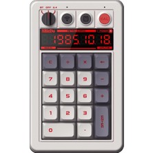 Retro 18 Mekanik Numpad, Hesap Makinesi Modunu Destekler, Bluetooth/2.4g/kablolu Numpad Windows ve Android Için - N Edition