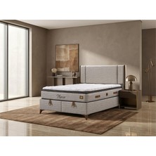 Mona Yatak Mercan Açık Kahve Pedli Ultra Ortopedik Multi Spring Yaylı Çift Taraflı Yatak - 30 cm