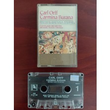 Plakperest Carmina Burana &carl Orff - 1997 Türkiye Basım Kaset-2.el
