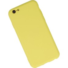 Indispensablely Iphone 6 Kılıf Nano Içi Kadife Silikon - Sarı