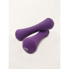 Neopren Dambıl 2X1KG Mor