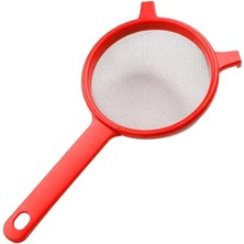 Plastik Kasa, Metal Iç Süzgeç 3 Farklı Boy (14 Cm)