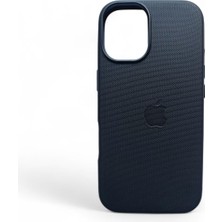 Day Apple iPhone 17 Magsafe Özellikli Dokuma Desenli Kılıf (Siyah)